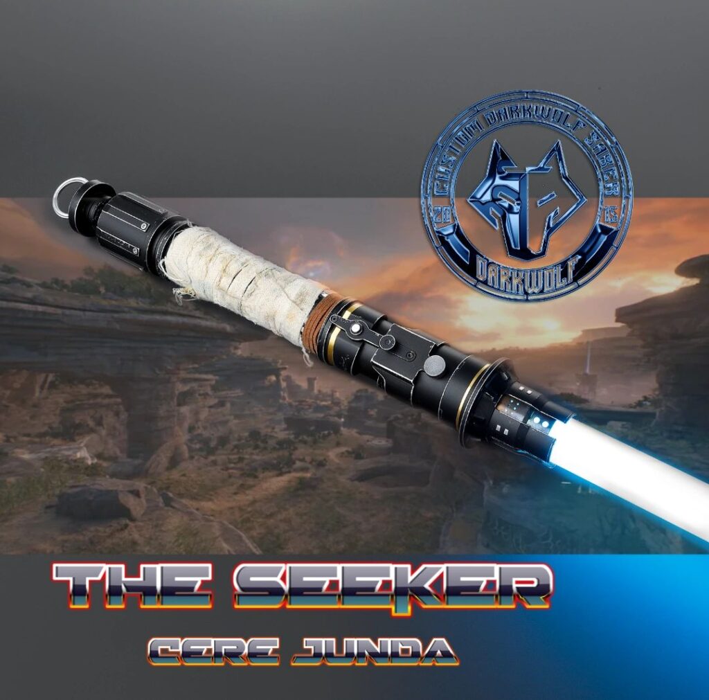 The Seeker Cere Junda Lightsaber | Proffie Duel-Ready Saber