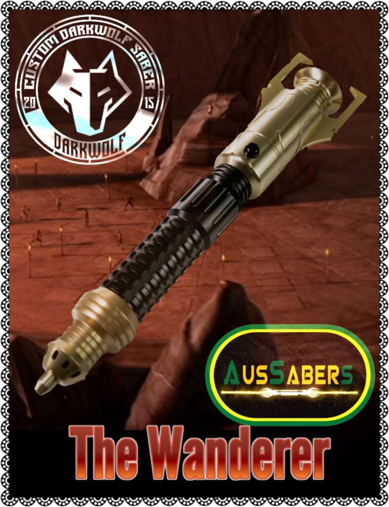 Taron Malicos Lightsaber – Limited Edition Custom Darkwolf
