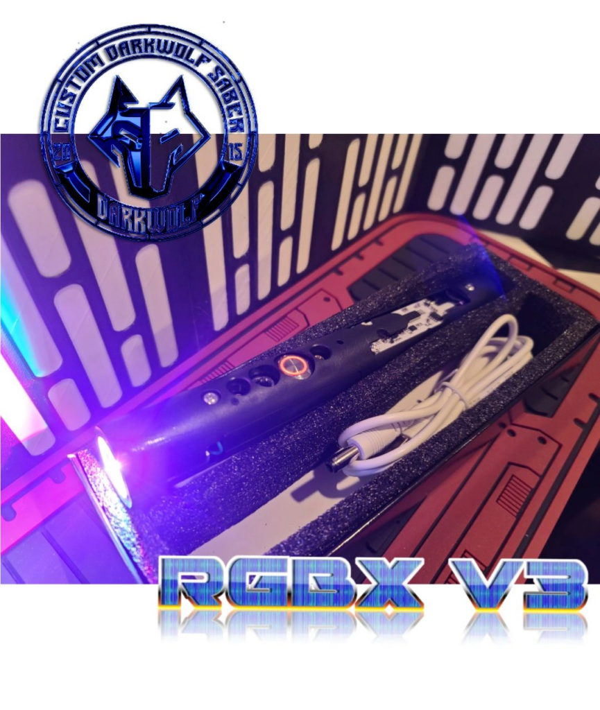 RGBX v3 Lightsaber Kit – Gesture Control Smoothswing Saber