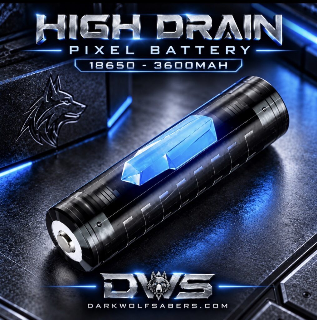 High Drain Pixel Battery 3000–3600mAh 18650
