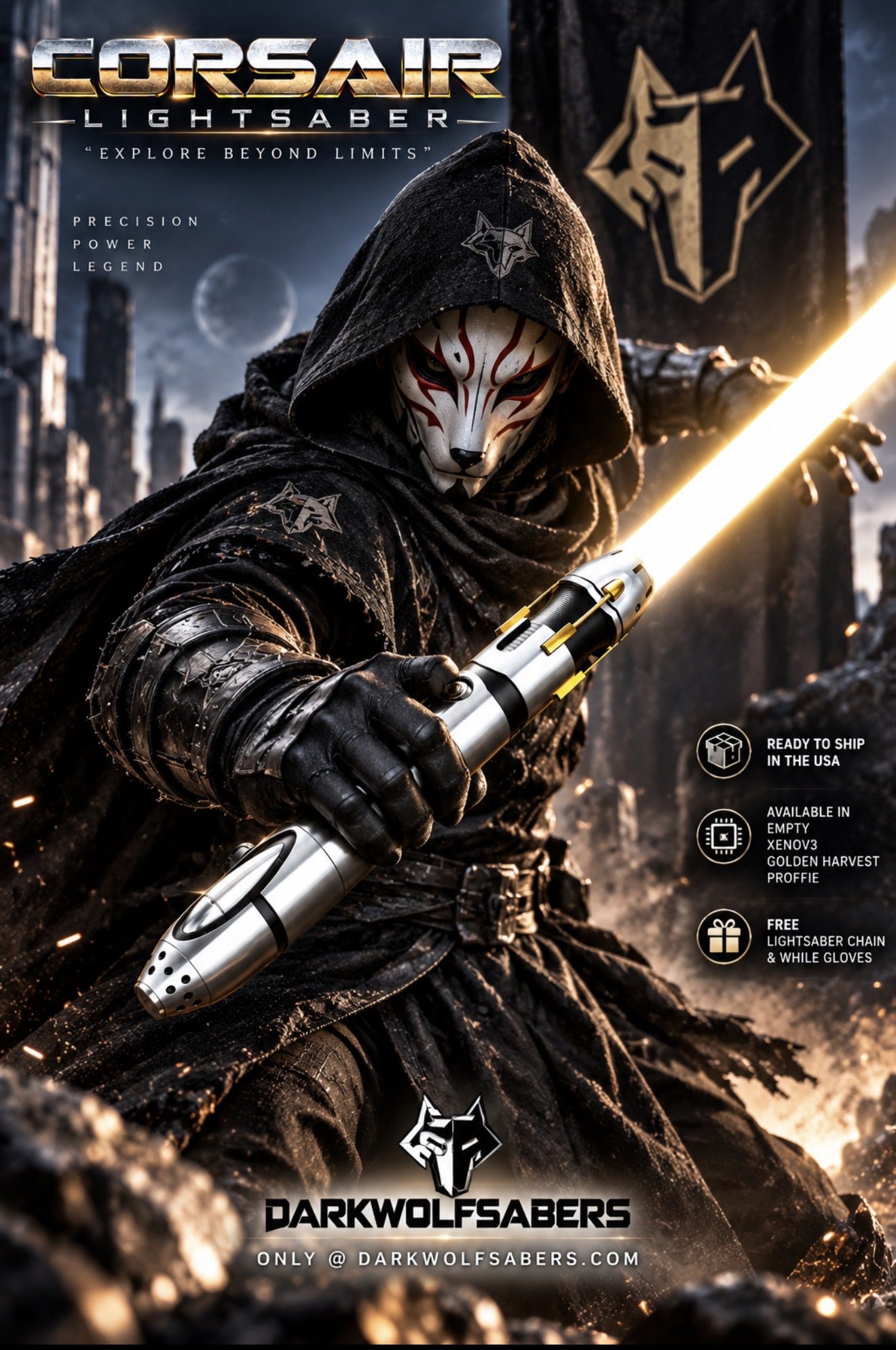 Corsair Lightsaber – Elegant. Powerful. Legendary. - Image 3
