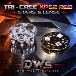 Tri - Cree Xpe2 RGB Stars & lense