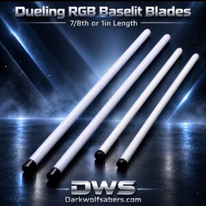 Standard Dueling 7/8th - 1in Baselit RGB Blades