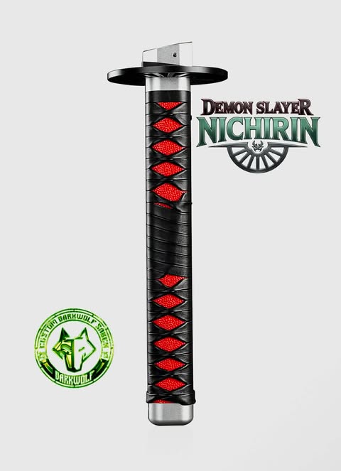 Demon Slayer -Nichirin -Tanjiro Katana Saber - Image 4
