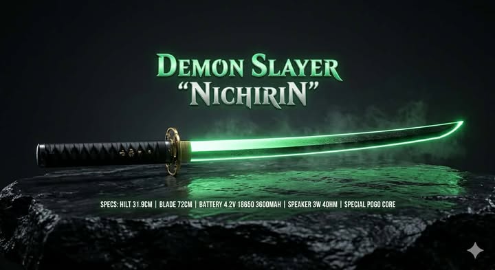 Demon Slayer -Nichirin -Tanjiro Katana Saber - Image 3