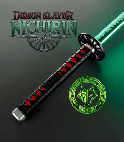 Demon Slayer -Nichirin -Tanjiro Katana Saber - Image 10