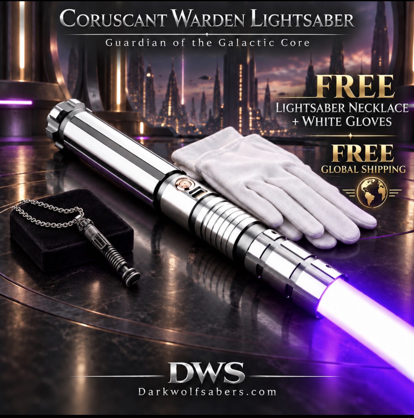 Coruscant Warden Lightsaber - Image 3