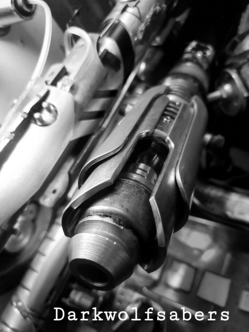 DarkWolfSabers customer Scott Carpenter Stingray and Arclyte lightsaber testimonial